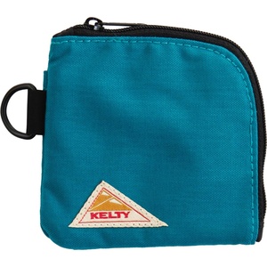 Kelti 3259272025 SQUARE COIN CASE 2 Coin Purse, Money Storage, Card Storage(Turquoise)