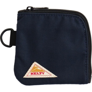 Kelti 3259272025 SQUARE COIN CASE 2 Coin Purse, Money Storage, Card Storage(navy)