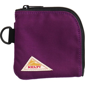 Kelti 3259272025 SQUARE COIN CASE 2 Coin Purse, Money Storage, Card Storage(purple)