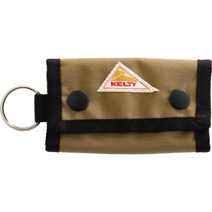 Kelty 3259271025 Key Case, Coin Storage, Includes Ring(tan)