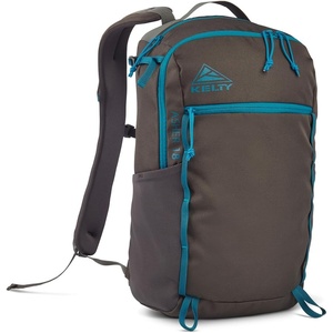Kelty Asher Backpack, Daypack to Multi-Day Backpacking Capacity, Hiking, Lightweight Travel Pack, Internal Frame (24L Moss)(Beluga/Stormy Blue)