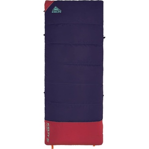 Kelty Camping-and-Hiking-Equipment Kelty Callisto Kids 30 Degree Synthetic Insulated Sleeping Bag, Soft Shell, Stuff Sack Included for Boys and Girls(ITALIAN PLUM)