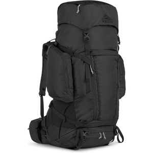 Kelty Coyote 60-105 Liter Internal Frame Backpack – Hiking, Backpacking, Travel, Adjustable Torso (65L / Black)(Black)