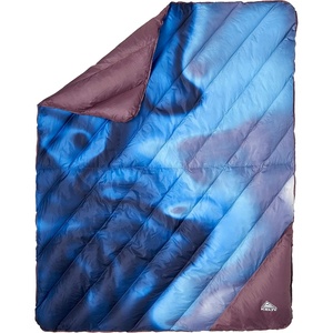 Kelty Galactic Down Blanket – Outdoor + Indoor camping picnic beach and concert blanket(Grisaille)