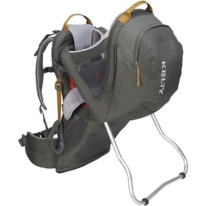 Kelty Journey PerfectFit Child Carrier Backpack, Adjustable Suspension with Hipbelt, 5 Point Safety Harness, Large Zippered Mesh Pockets(Dark Shadow)