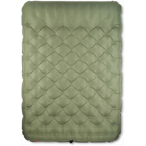 Kelty Kush Queen Air Bed W/Battery-Powered Pump, PVC-Free Queen Air Mattress, Comfy and Plush 6-inch Pad, Carry Bag Included – Indoor/Outdoor Camping Air Bed(Sea Spray)