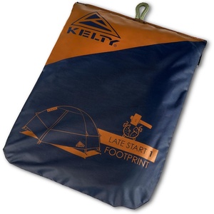 Kelty Late Start Tent Footprint (Footprint ONLY) – Lightweight, Water Resistant, Fitted Ground Sheet, Updated for 2024(4 Person)
