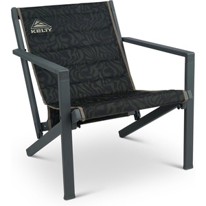 Kelty Rad-Arondack Camp Chair, 600D Polyester, Sturdy and Lightweight Aluminum Frame, 8 lbs Carry Weight, Built to Last(Black Fern)