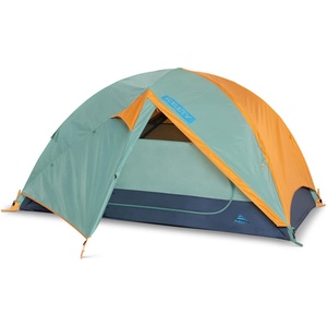 Kelty Wireless Freestanding Camping Tent, 2 4 or 6 Person Size, Huge Interior and Peak Height, Intuitive + Easy to Pitch, Color Coded Setup(Green)