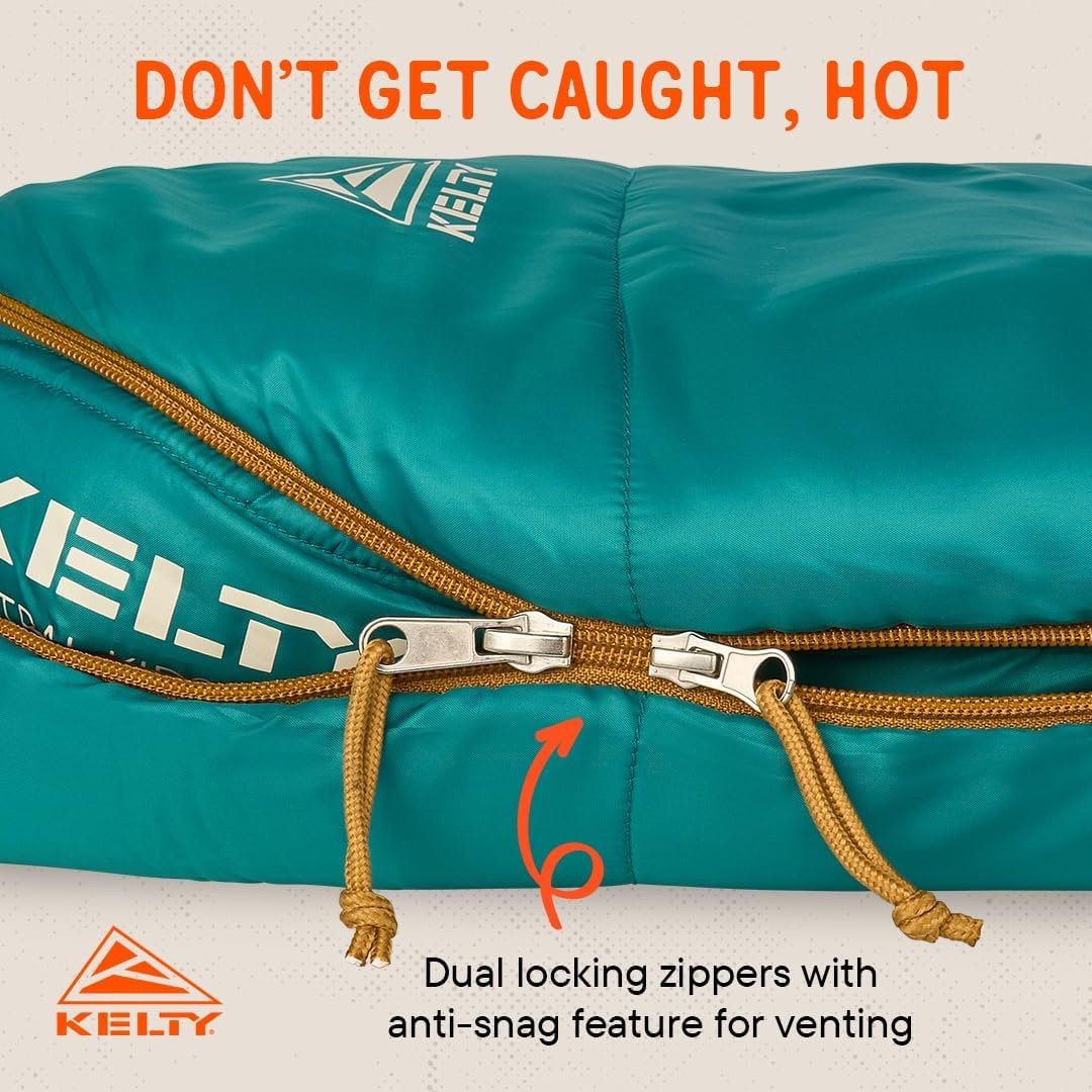 image:imageKelty Mistral Kids 30 Degree Deep Lake Warm Weather Comfort