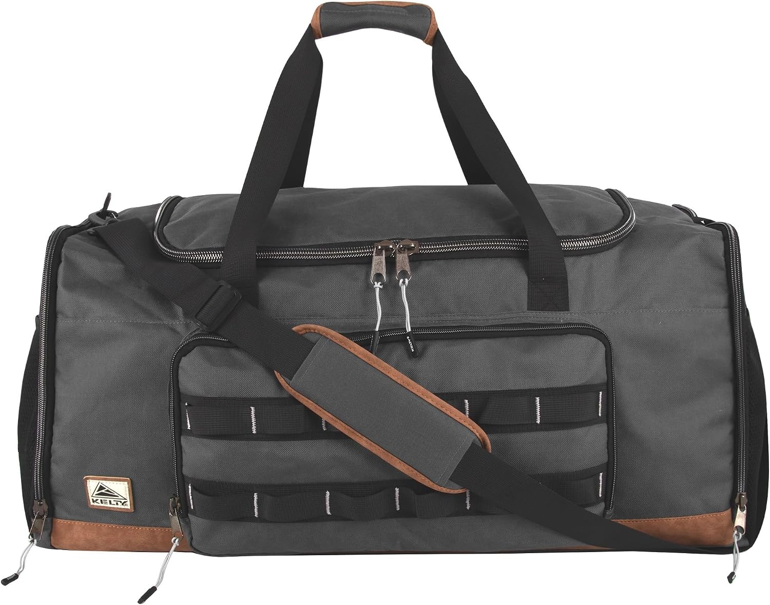 image:imageKelty 28 Inch 78 Liter Extra Large Capacity Sports Travel Duffel Bag Pockets with Shoulder Strap Top Carry HandleGray
