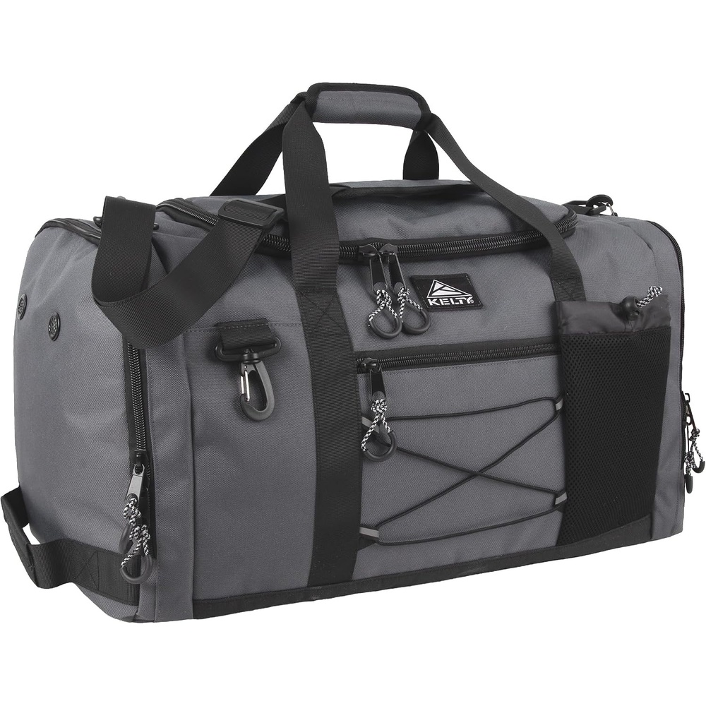 image:imageKelty 22 Inch Large 51 Liter Capacity Sport Travel Duffel Bag Pockets with Sneaker Compartment Shoulder Strap Top Carry HandleShadow