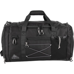 Kelty 22 Inch Large 51 Liter Capacity Sport, Travel Duffel Bag, Pockets with Sneaker Compartment, Shoulder Strap, Top Carry Handle(Black)