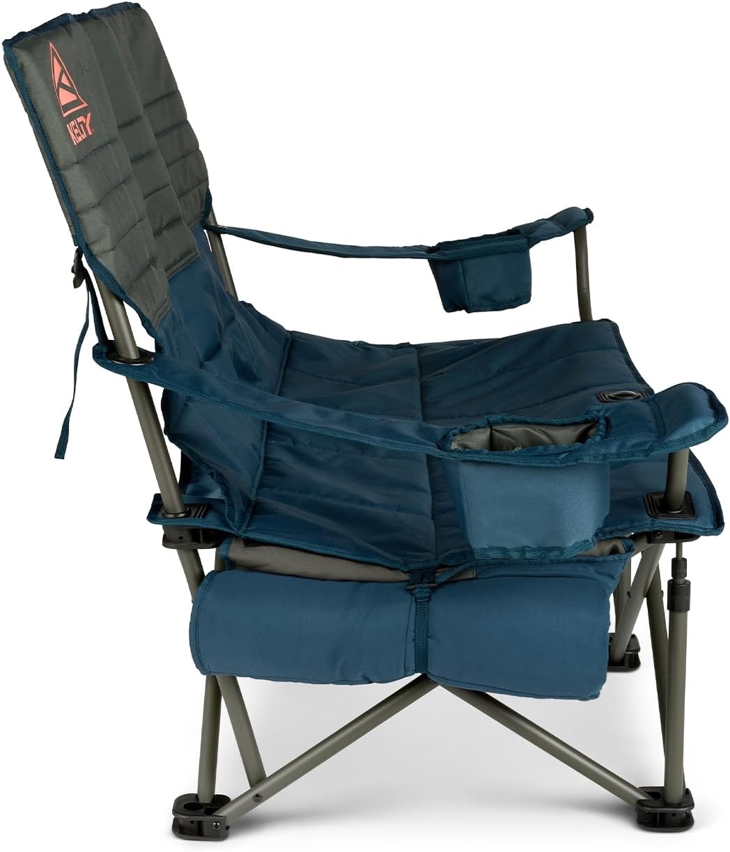 image:imageKelty Low Loveseat Nest 2P Camp Chair Removable Blankets Dark ShadowDark Shadow