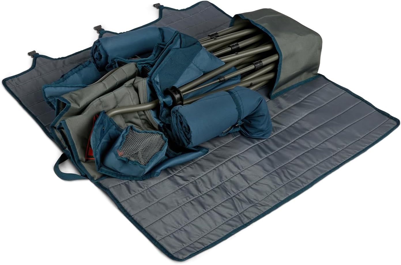 image:imageKelty Low Loveseat Nest 2P Camp Chair Removable Blankets Dark ShadowDark Shadow